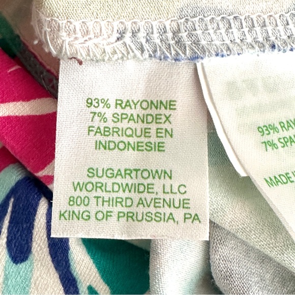 Lilly Pulitzer Sophie Pink Blue Green Tunic Dress Size Small - Picture 6 of 10